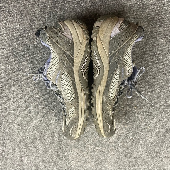 MERRELL Women’s Nova Ventilator Castle Rock Hiking Trail Shoes grey/purple 8.5 - Picture 3 of 11